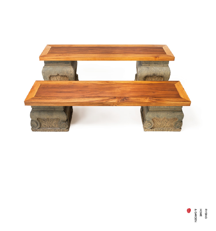 Bonsai Garden Layout - Disposition de jardin de terrasse, support