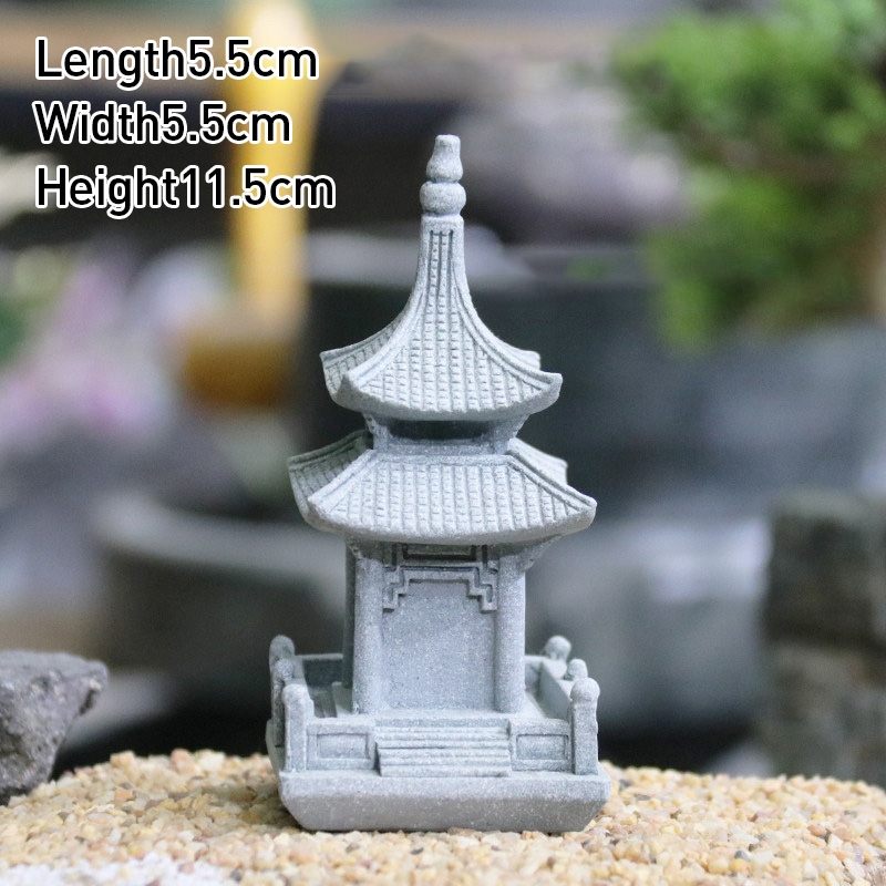 Japan Bonsai Garden - Jardin japonais bonsaï rocaille Lanscaping Vintage