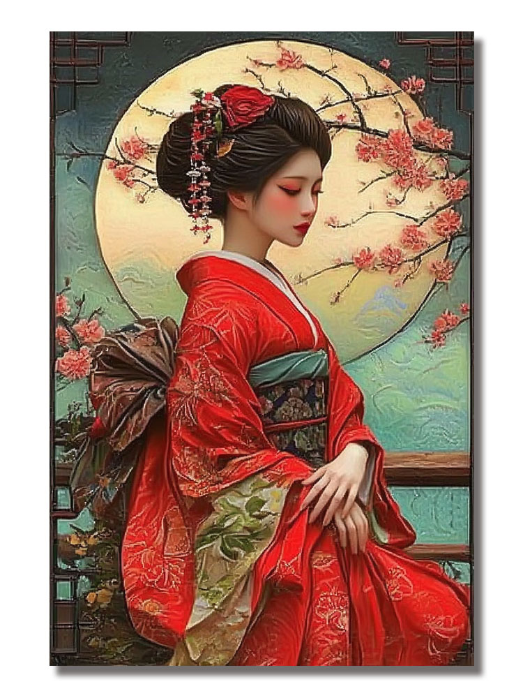 Peinture artistique Vintage de - Bonsai Garden Cafe avis et prix