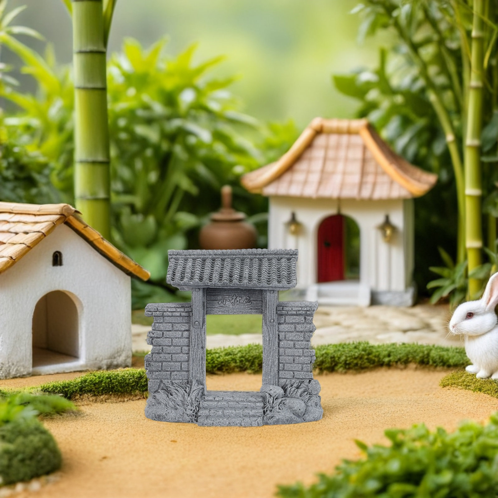 Porte chinoise miniature pour  - Bonsai Garden Entrance avis et prix