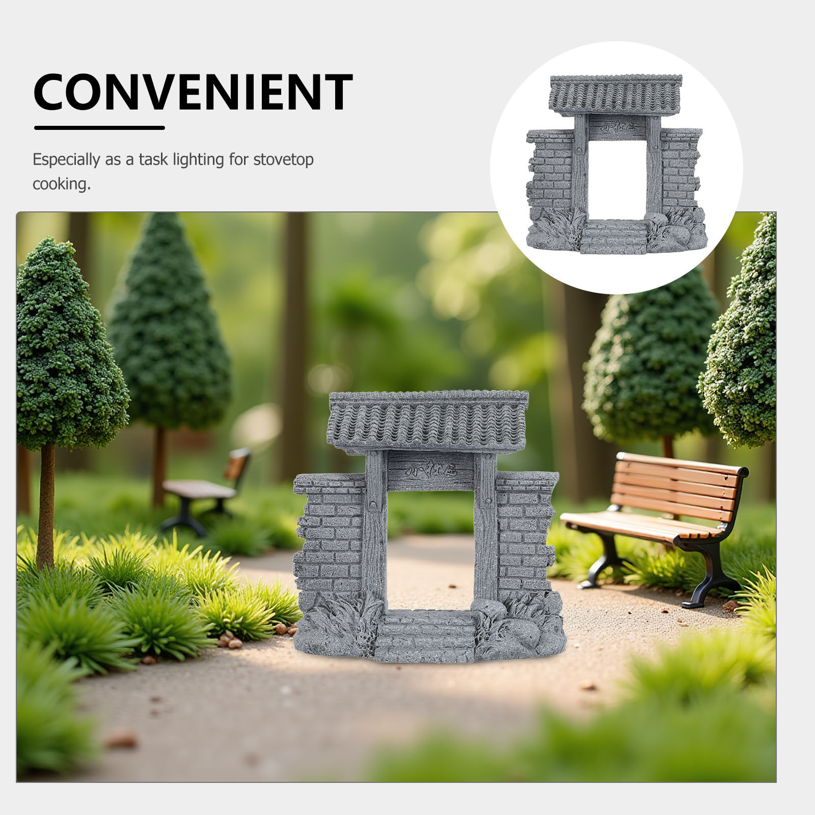 Porte chinoise miniature pour  - Bonsai Garden Entrance avis et prix