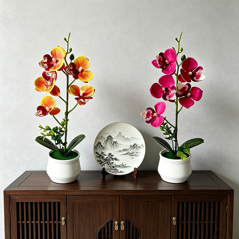5 orchidées papillon artificie - Bonsai Garden Layout avis et prix