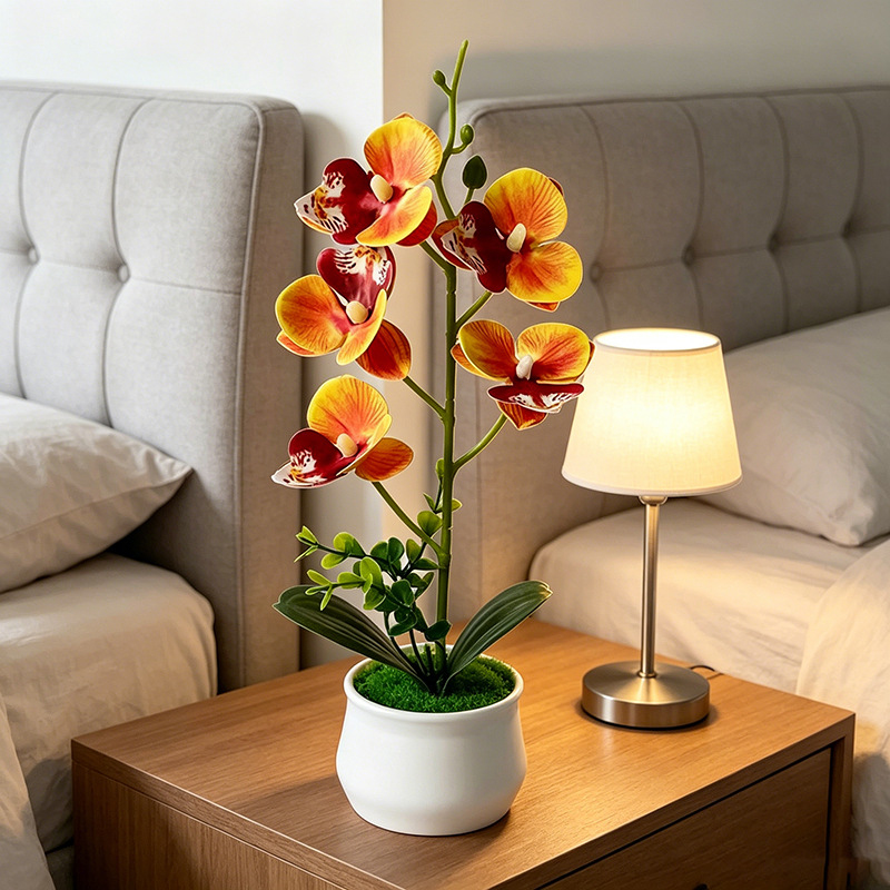 5 orchidées papillon artificie - Bonsai Garden Layout avis et prix