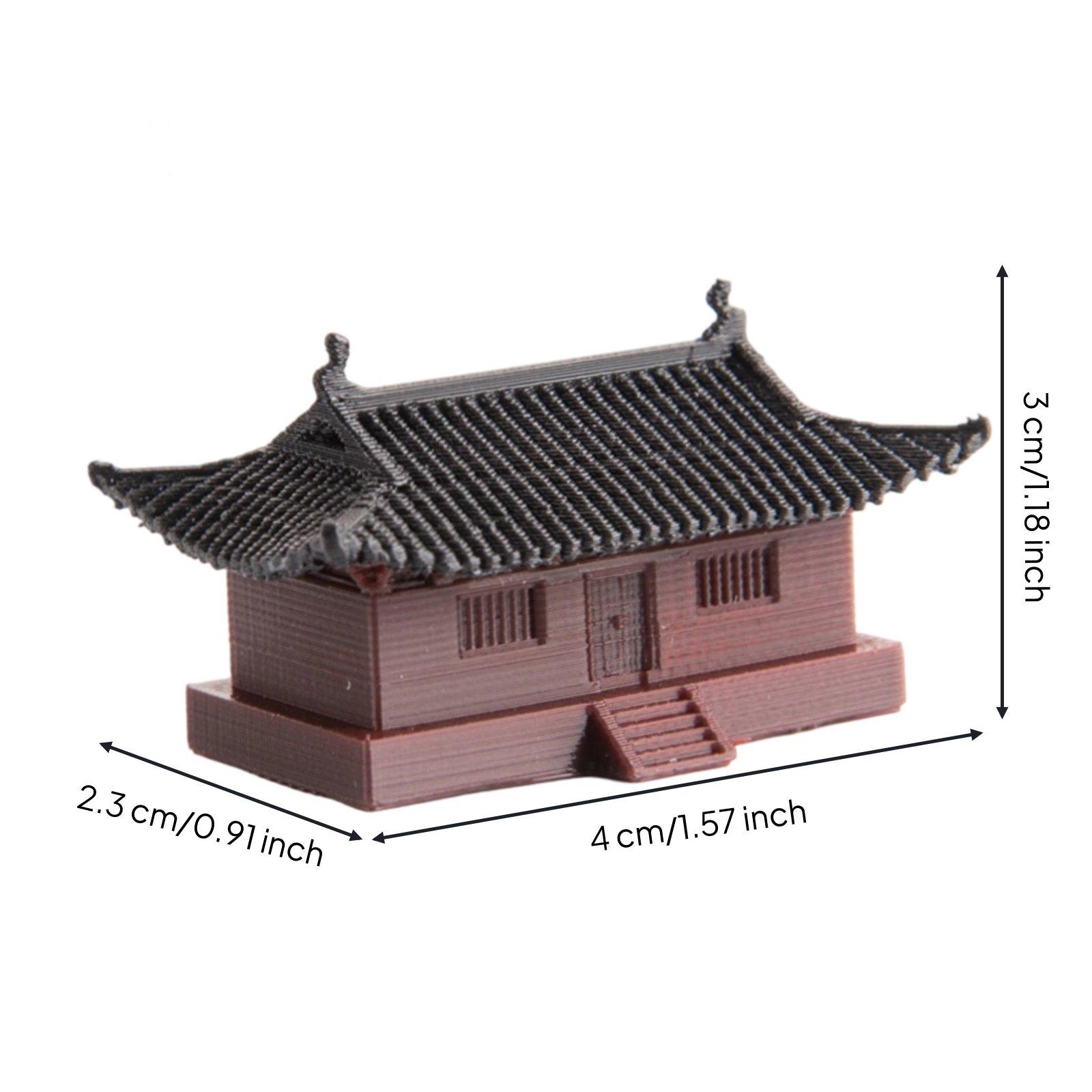 Figurine de maison en résine a - Bonsai Garden House avis et prix