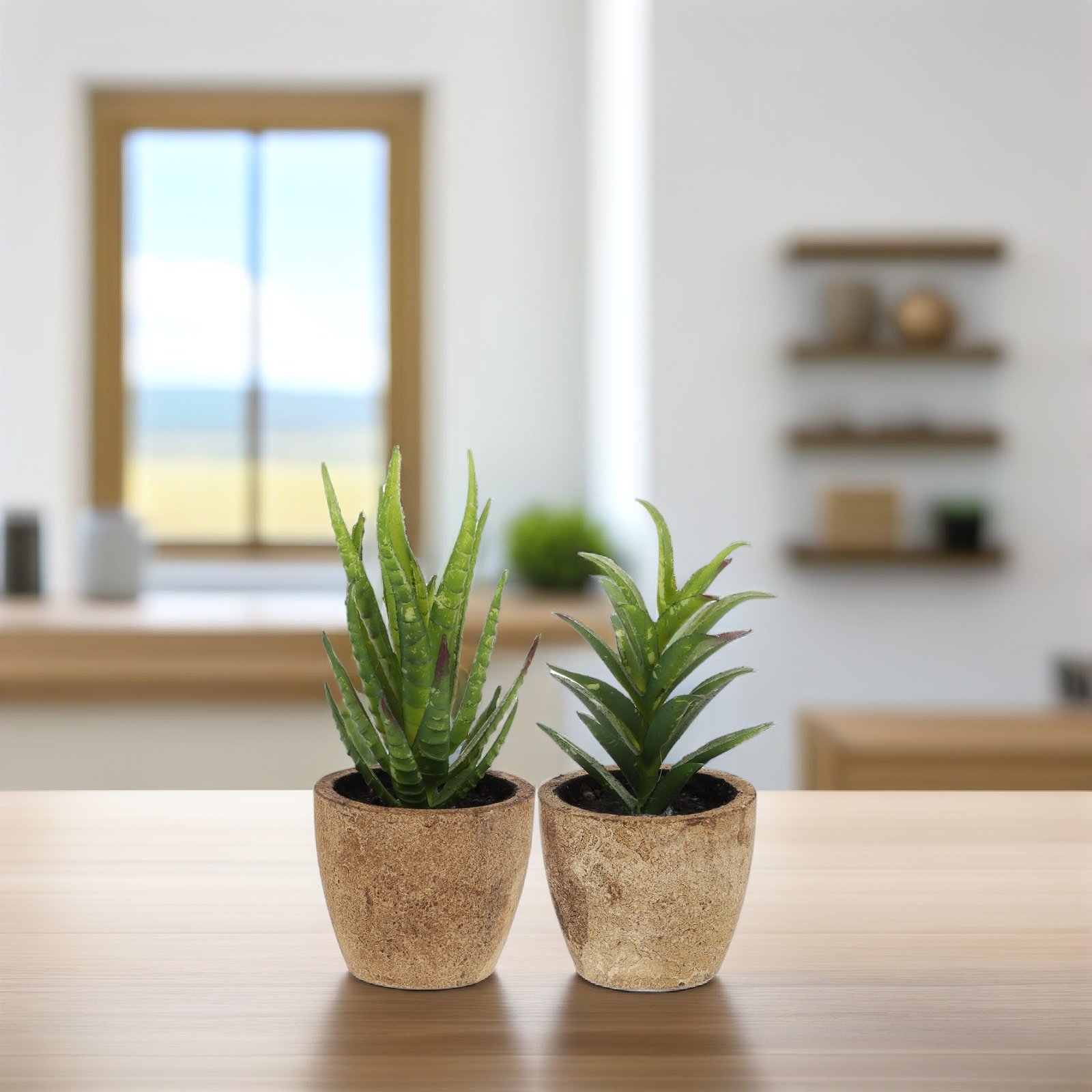 4 Pièces de Plantes Artificiel - Bonsai Garden Cafe avis et prix